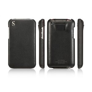  SGP Leather Case illuzion Series Legend Black for iPod touch 4G